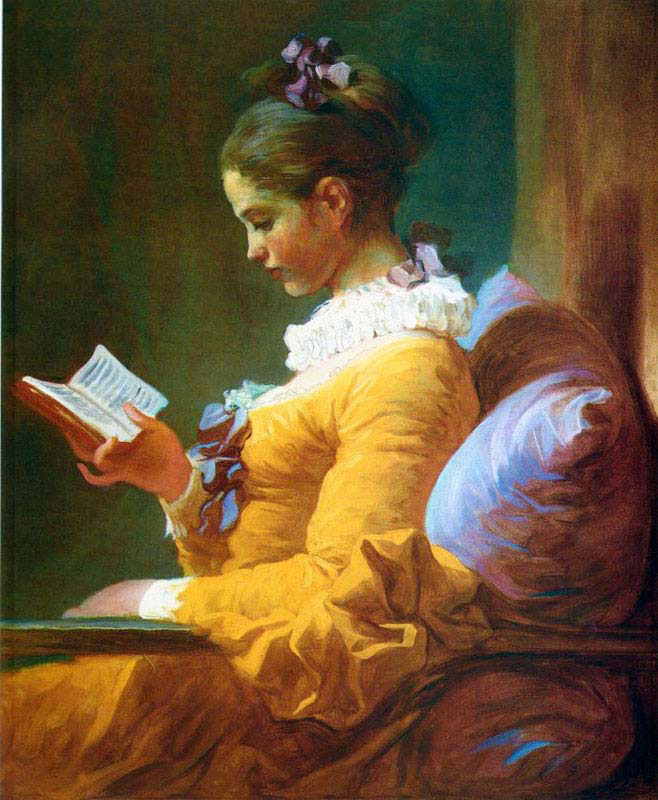 Woman Reading a Book